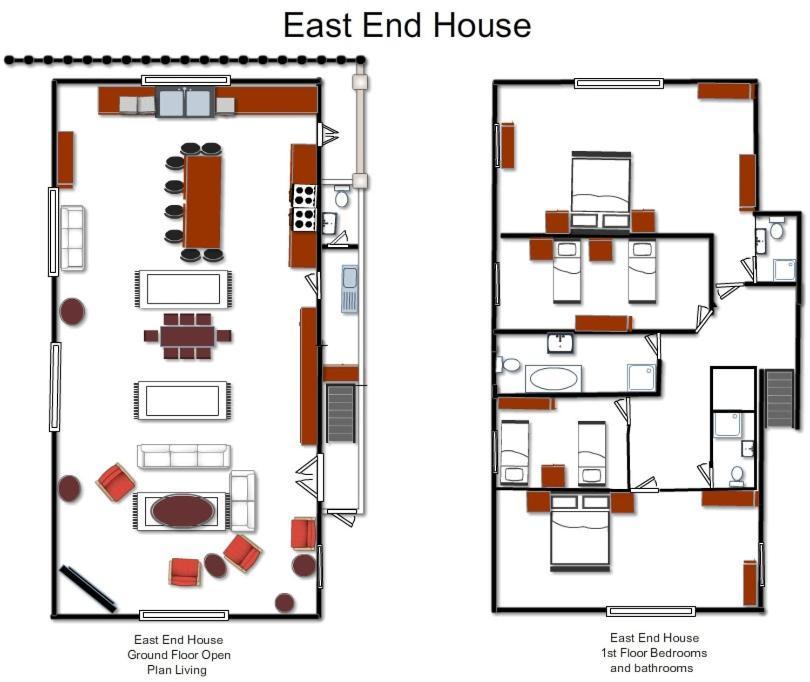 East End House Villa Bury St. Edmunds Bagian luar foto